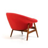 Fried Egg Teak Easychair by Hans Olsen 1950s