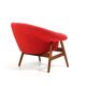 Fried Egg Teak Easychair by Hans Olsen 1950s