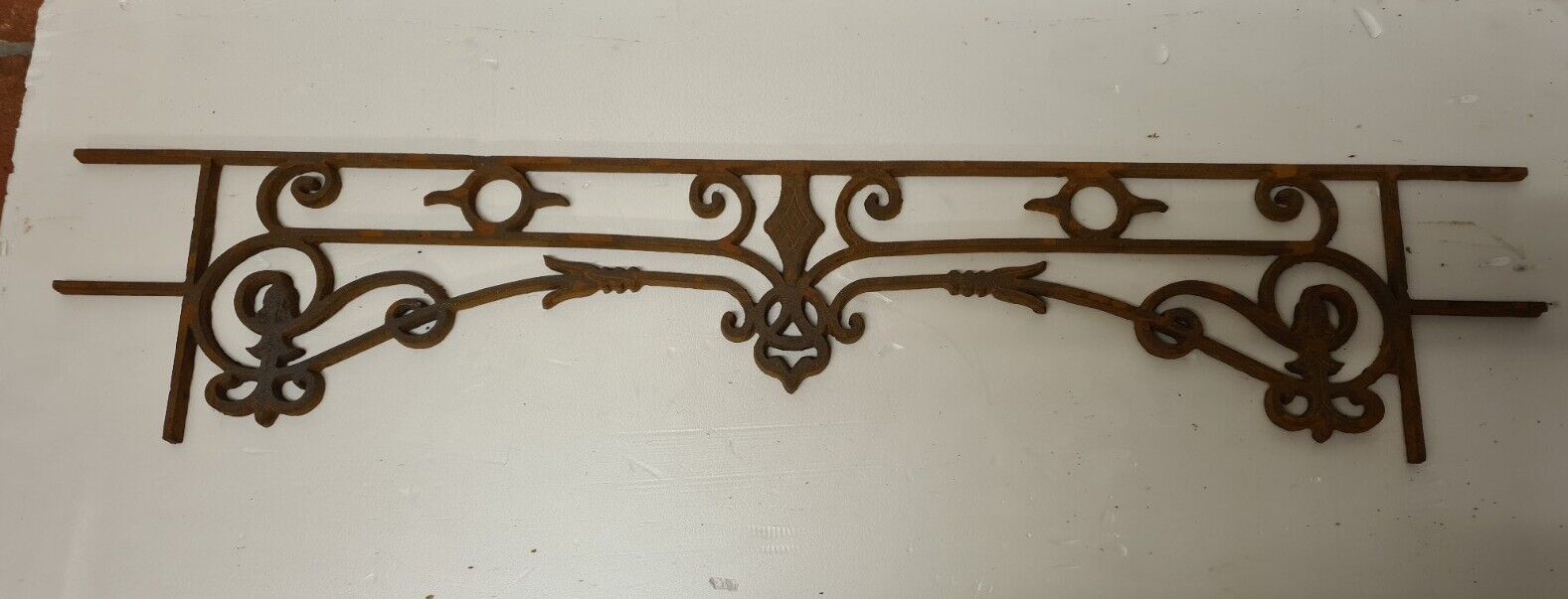 Cast iron balcony box