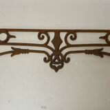 Cast iron balcony box