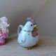 Hen-shaped sandstone teapot made in japan