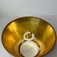 Old opaline foot table lamp lampshade XXth