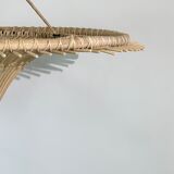 Suspension rattan saucer iron frame D:120 H:60