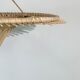 Suspension rattan saucer iron frame D:120 H:60