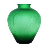 Pressed vase molded 20/30 Art Nouveau