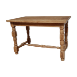 Natural wood coffee table