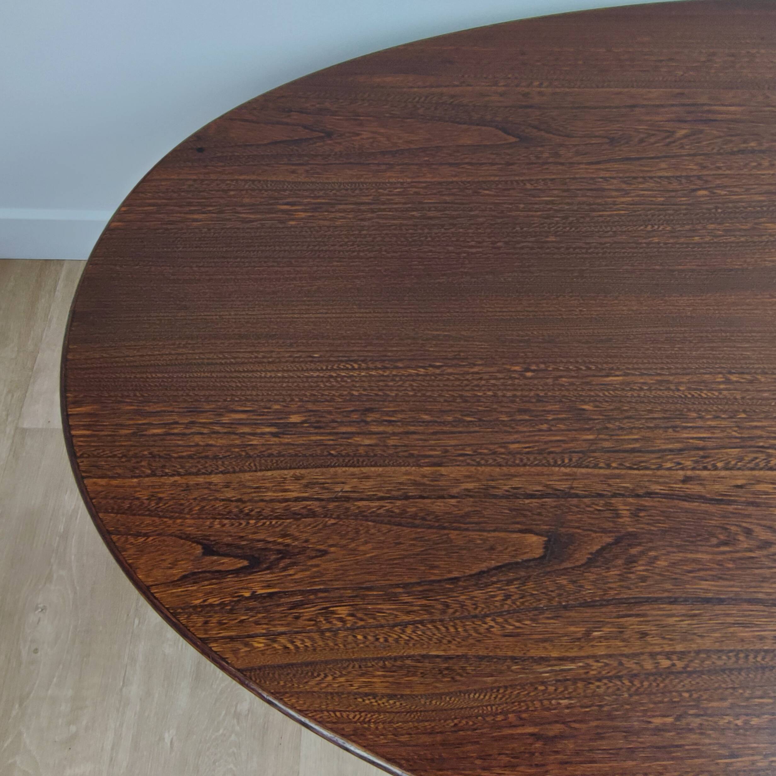Vintage oval coffee table
