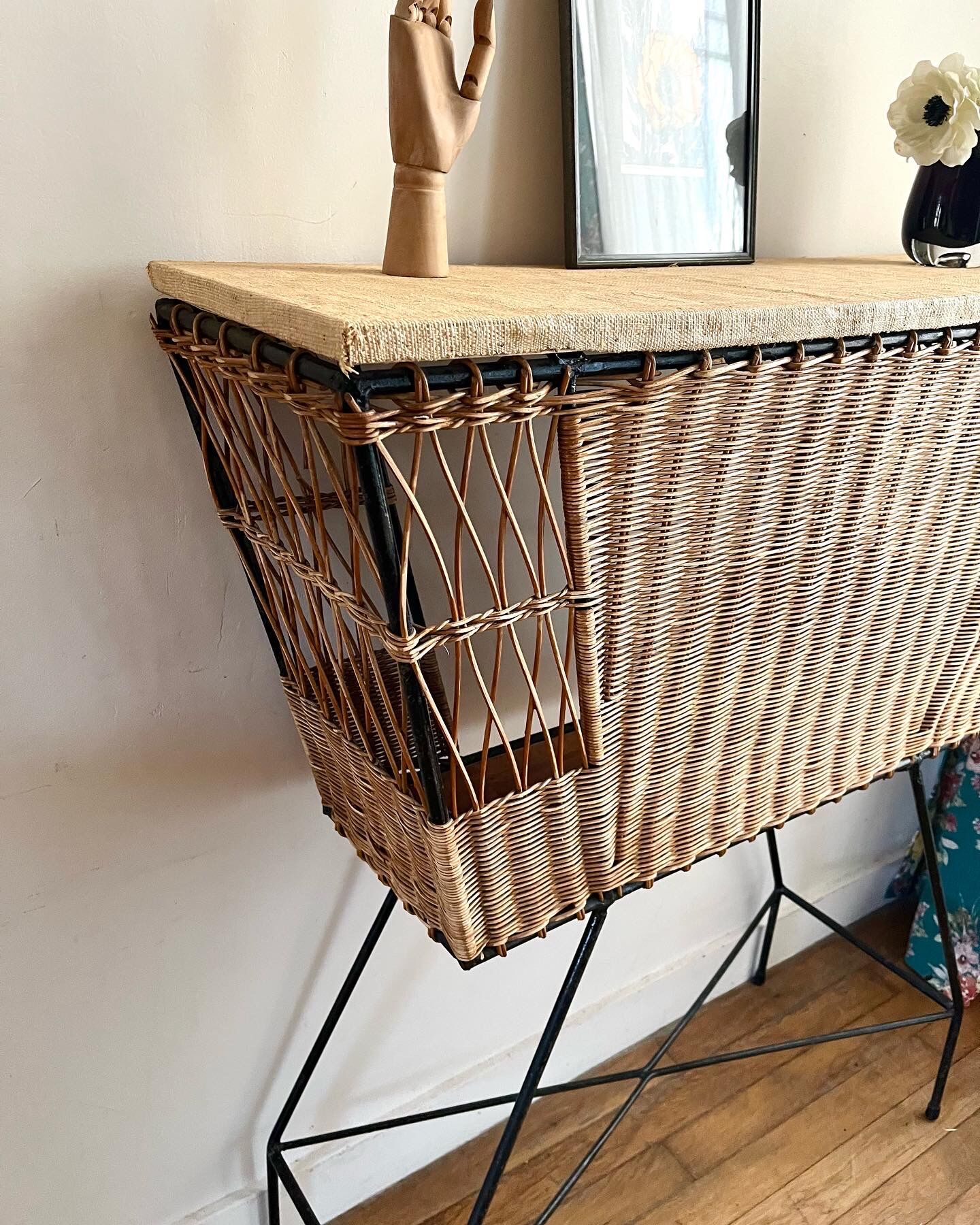 Rattan bar from the 50s/60s