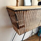 Rattan bar from the 50s/60s