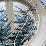 Old kintsugi plate
