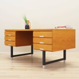 Ash desk, Danish design, 1970s, manufacturer: Eigil Petersens Møbelfabrik