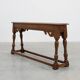 Banc en chêne sculpté jacobéen du XVIIe siècle, Royaume-Uni