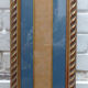 Frame wood worked twisted molding