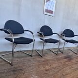 Trio of Vitra armchairs
