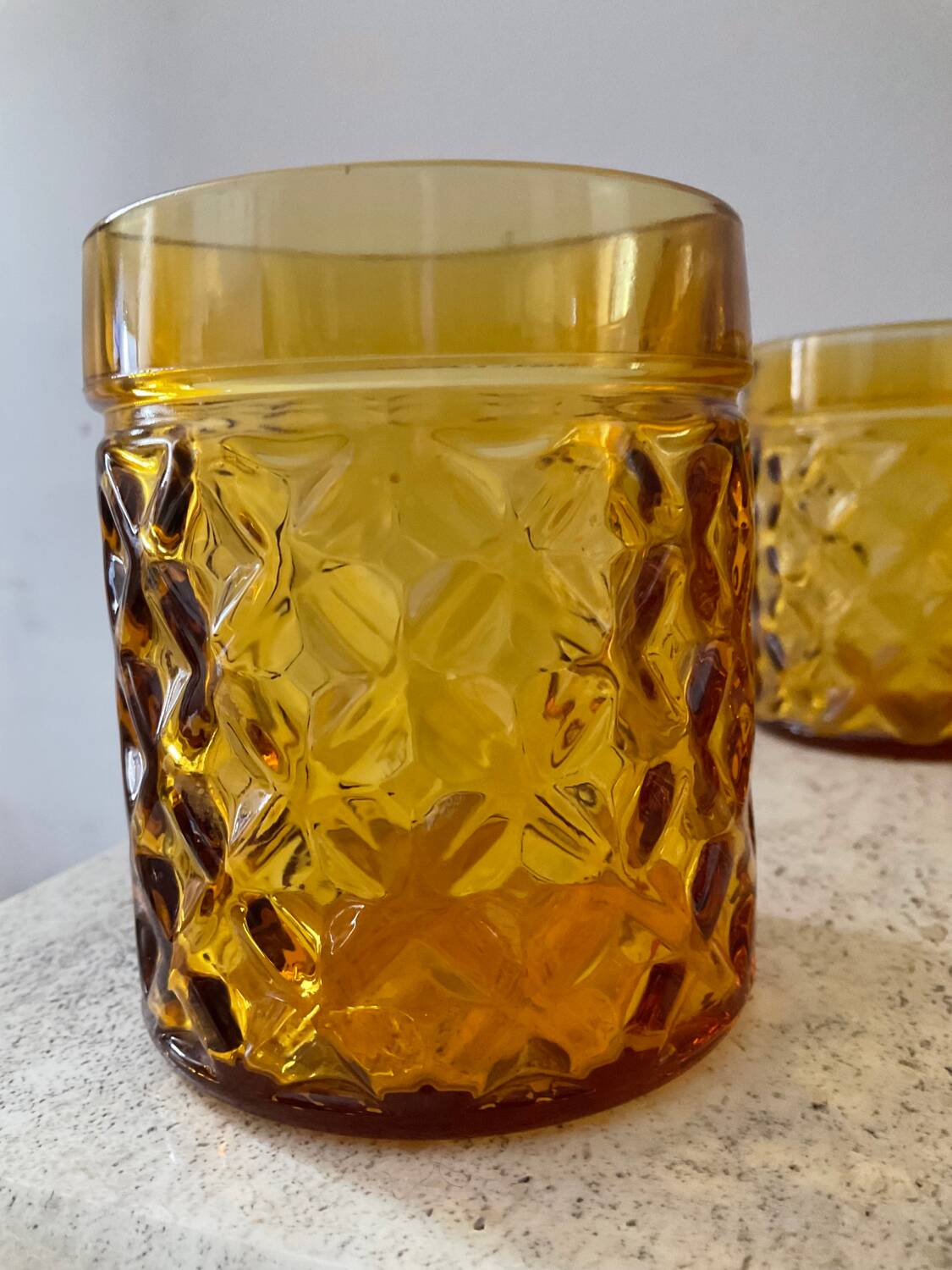 Série de 6 verres Pernod des années 70