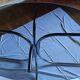 Vintage smoked glass Space Age dining table