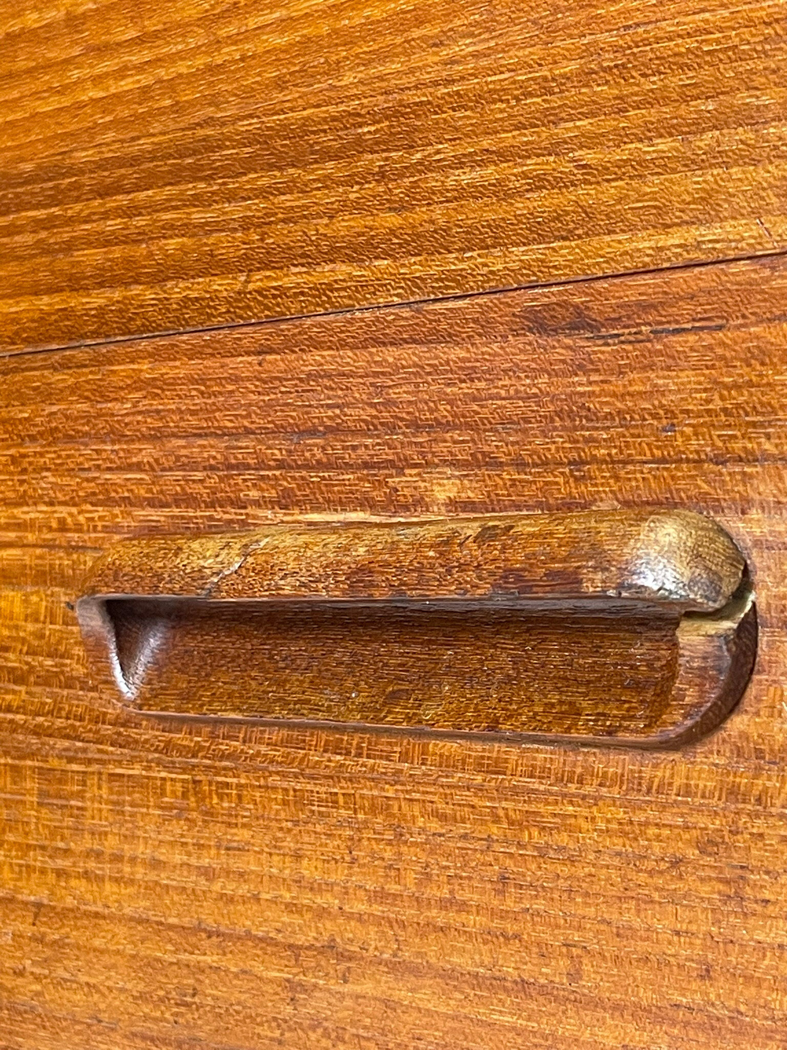 Teak grand secretary from the 1960s.