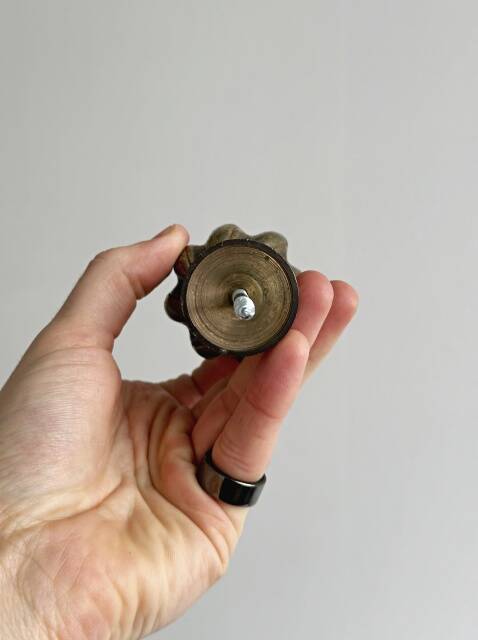 Small old metal tips for stairs