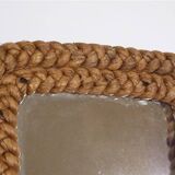 Miroir design 1950 en corde