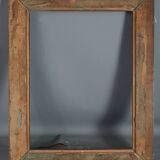 Old frame stucco wood decoration foliage