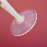 Verre vase Opaline rose