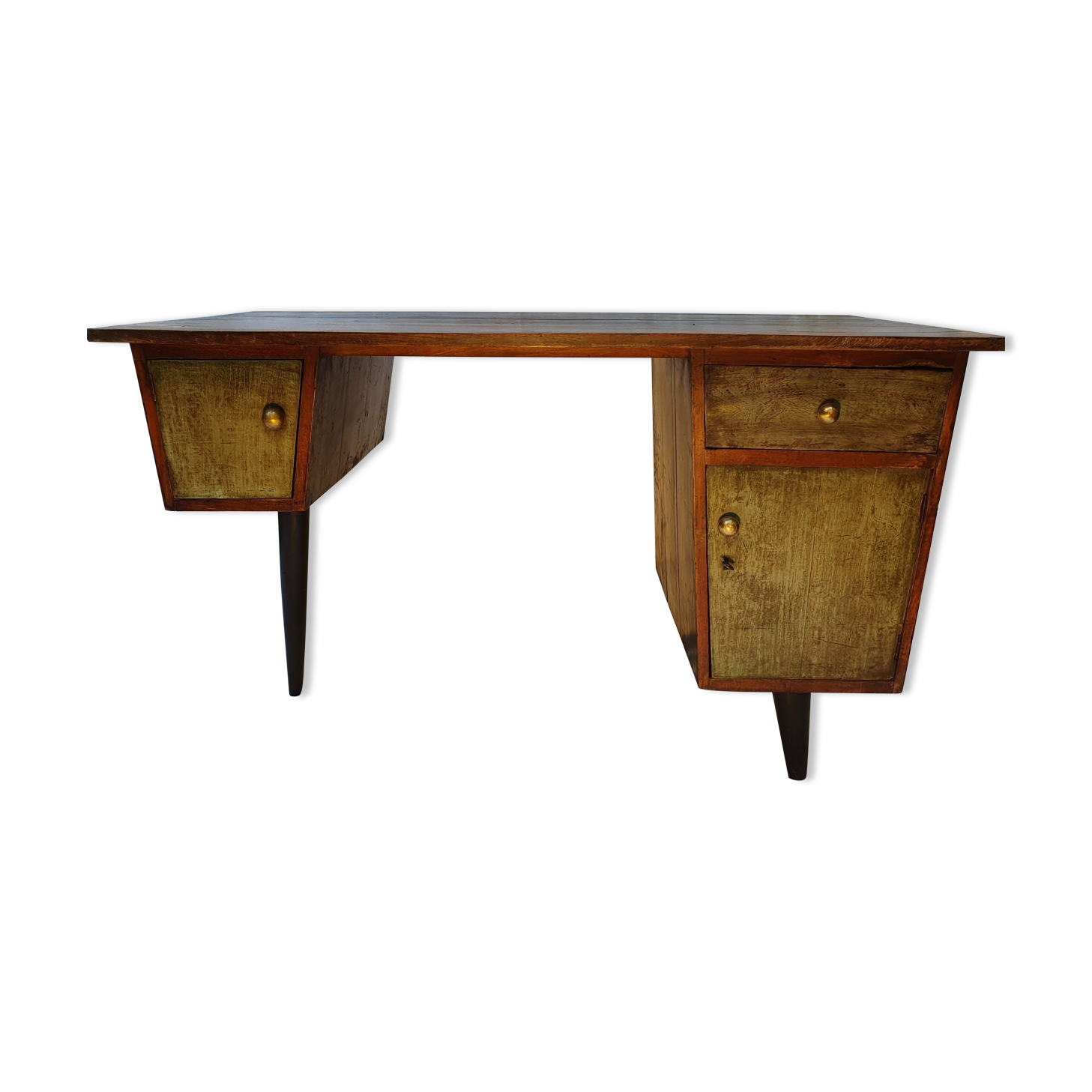Dutch 1950 teak office
