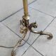 Lampadaire vintage laiton napoleon