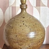 Pyrite sandstone lamp base
