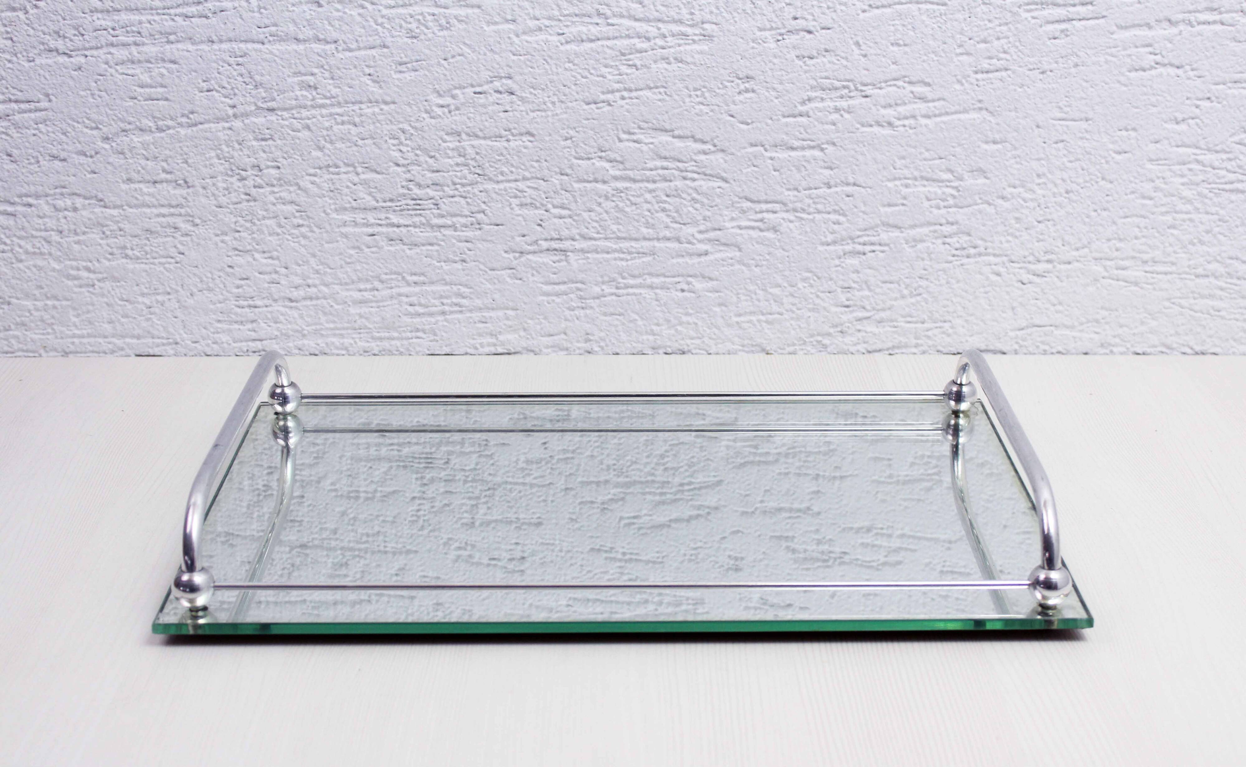 Vintage 1950s mirror tray