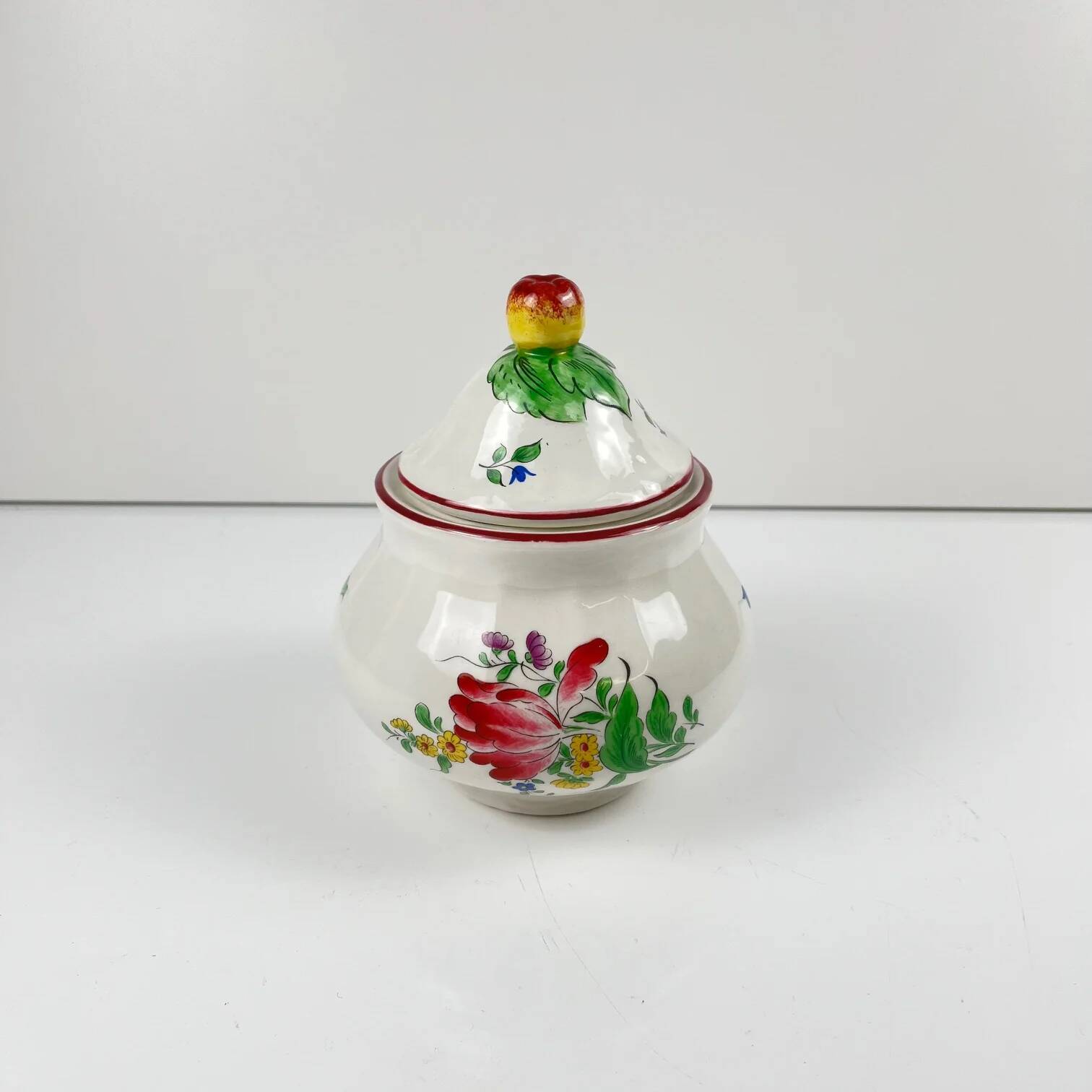 Sucrier modèle réverbère par KG Lunéville