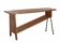 Vintage coffee table wood and metal from around 1960.