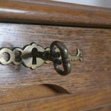 Curtain filing cabinet