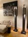 Pair of organ lamps from Maison Charles