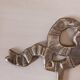 Bronze coat hook