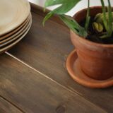 Vintage rolling shelf craft furniture