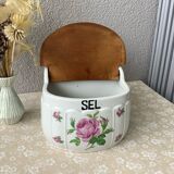 Vintage wall salt box