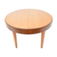 Mid-century  Round Folding dining table  by Jindrich Halabala ,Czechoslovakia,1950‘s.