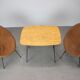 Mid-Century Italian Coffee Table and Two Chairs, 1960s