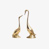 Couple of brass geese