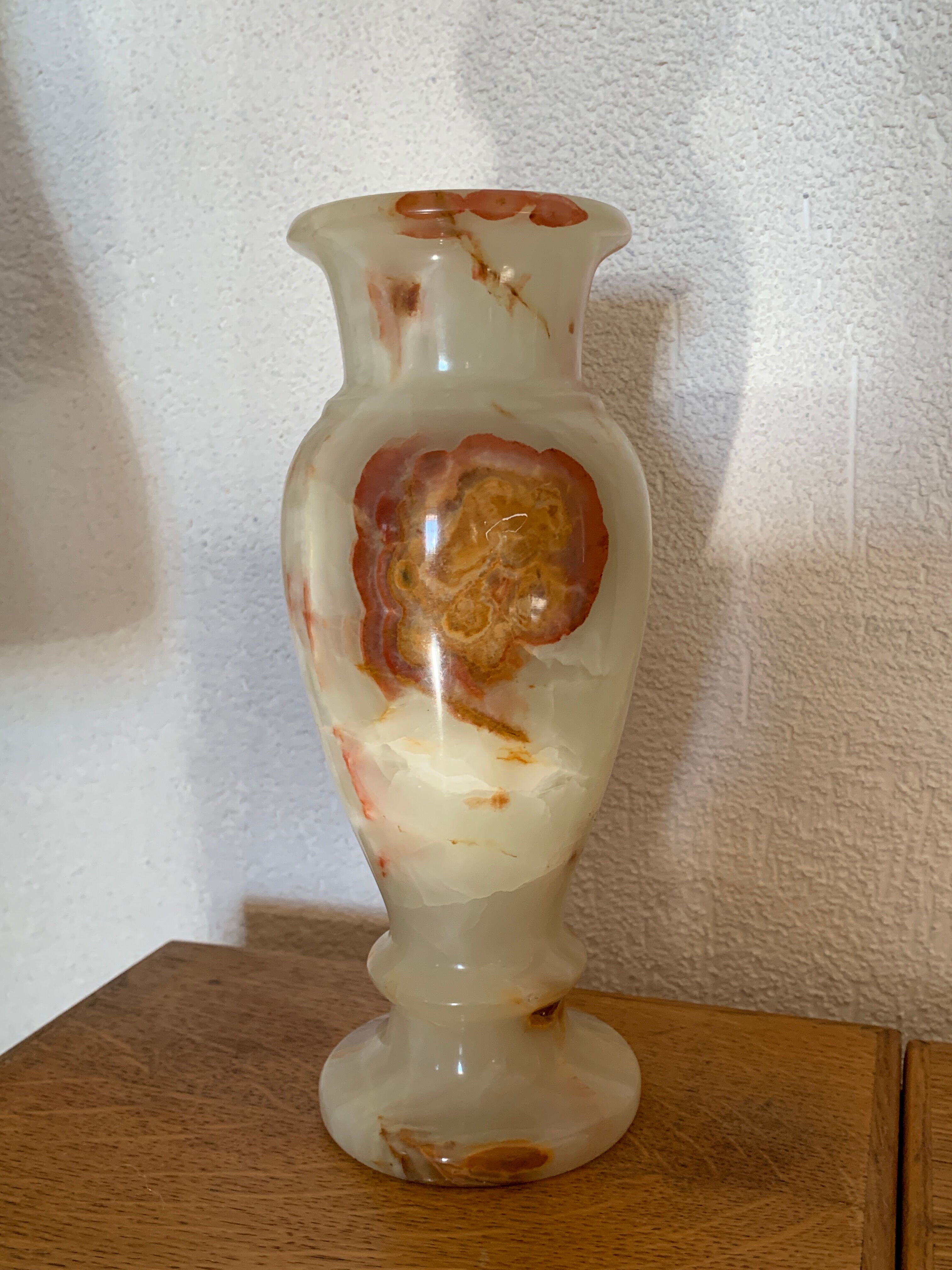 Vintage marble vase