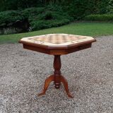 Table at play marquetry