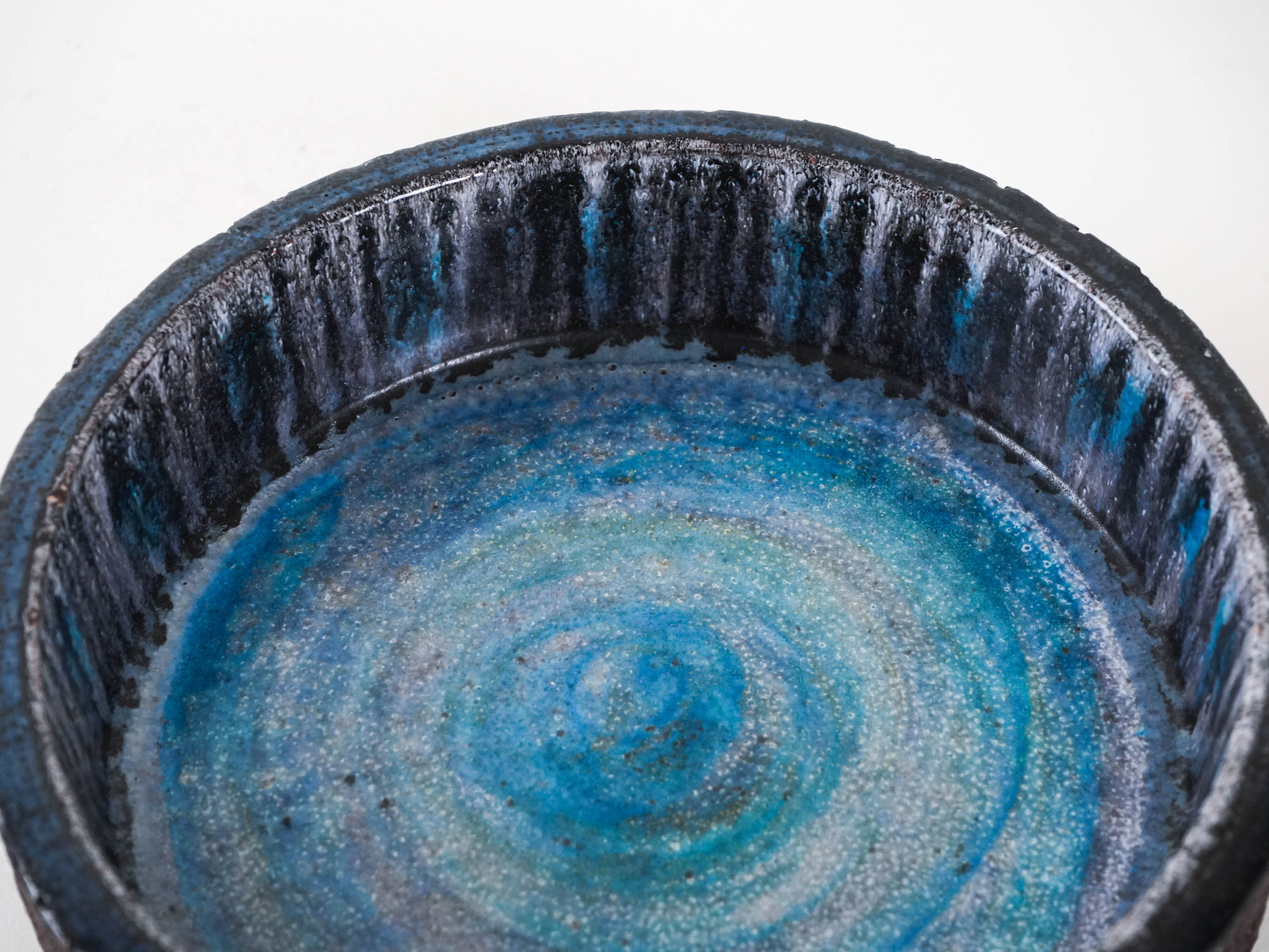 Ceramic bowl, Danish design, 1960s, made in Denmark