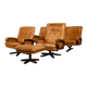 Leather sofa set, Set of 4