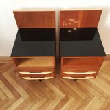 Nightstands by Mojmir Pozar for UP Zavody, 1960s, pair