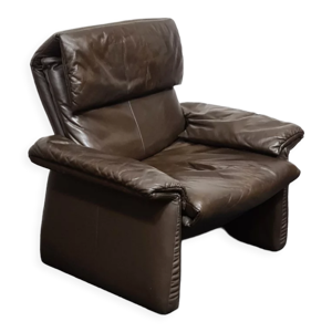 Fauteuil en cuir vintage