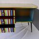 Mini chest of drawers 3 drawers 1 door