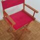 Vintage director's folding chair.