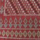 Traditional Ethnic Red Artisan Rug, Geometric Berber Rug