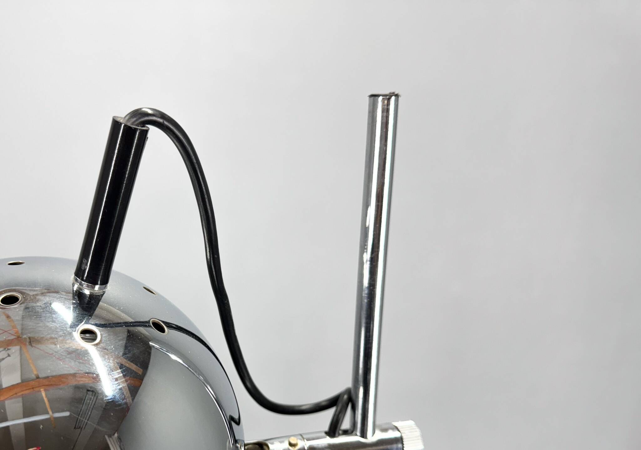 Lampadaire moderne réglable en chrome du milieu du siècle, Allemagne