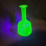 Old carafe yellow uralin